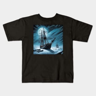 Franklin's Lost Expedition Kids T-Shirt